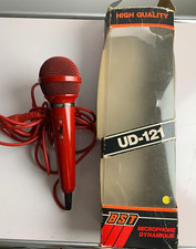MICROPHONE DYNAMIQUE BST UD-121 - VINTAGE ROUGE