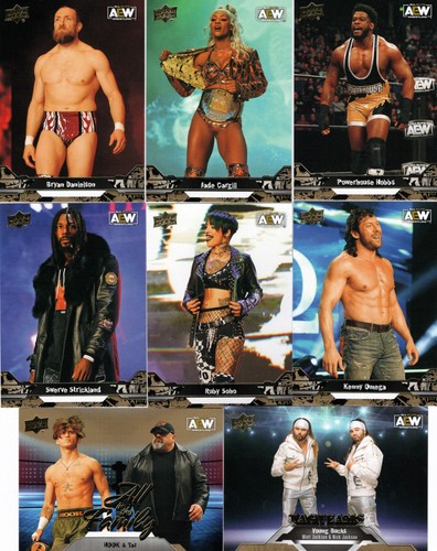 2023 upper deck aew all - deck, all-elite