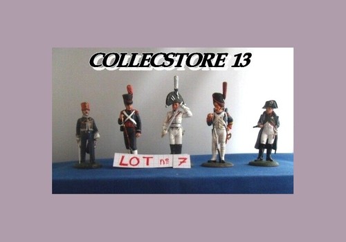Lot soldats plomb delprado 7 - lot,