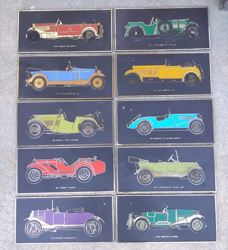 Vintage lot ancienne plaque - vintage,