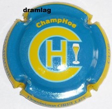 Capsule de Champagne : GRELLET Dominique  , cuvée ChampHoe , n°28