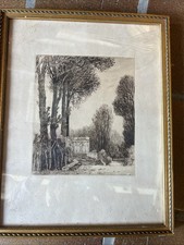 Gaston De Latenay Eau Forte