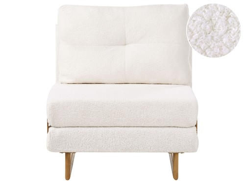 Fauteuil lit simple - fauteuil-lit, bouclé
