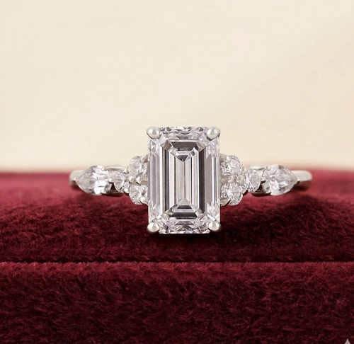 Bague fiançailles or - en,