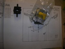 RENAULT 5 ALPINE TURBO PAIRE DE SILENT BLOC ECHAPPEMENT NEUF ORIGINE D'EPOQUE