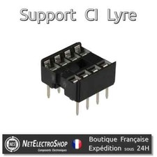 Supports Lyre 8 broches pour circuit intégré - x10
