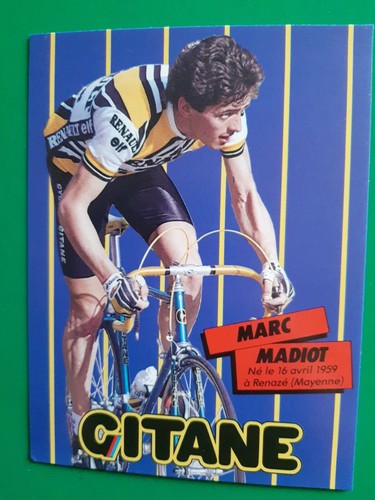 Cyclisme carte cycliste marc - cyclisme,