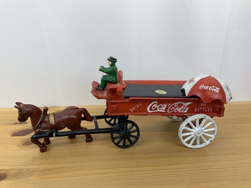 Vintage coca cola cast iron - cast,