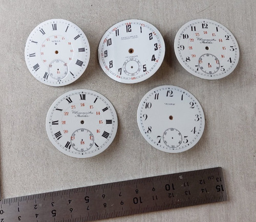 Lot anciens cadrans de - lot, 5