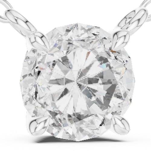 Pendentif certifié vvs1 lab - pendentif,