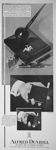 Publicité 1932 alfred dunhill - 1932,