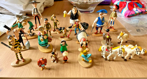 Lot figurine lucky luke - lot, de