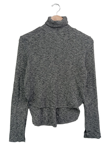 Zara pull femme gris col - femme,