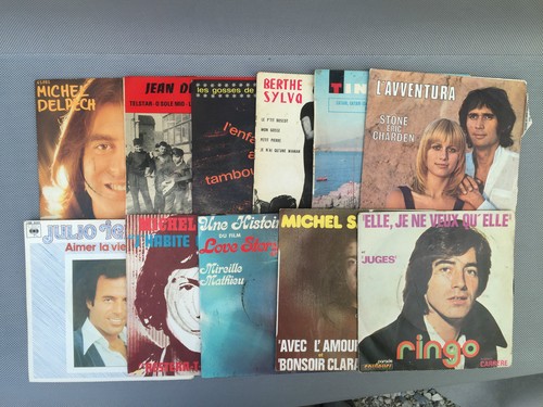 Anciens disques vinyle - 40,