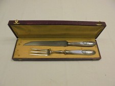 Couverts de service poinçons