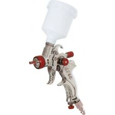 Pistolet de peinture HVLP godet supérieur 120ml buse 0,8mm spécial retouche DRAK