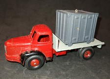 DINKY TOYS - BERLIET PORTE CONTENEURS,  Réf 34 B (avec boite)