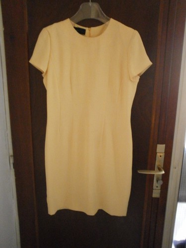 Robe jaune bcbg max azria - jaune,