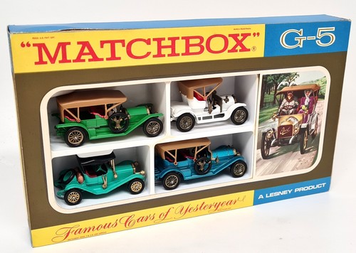 Matchbox yesteryear car set - yesteryear, 6