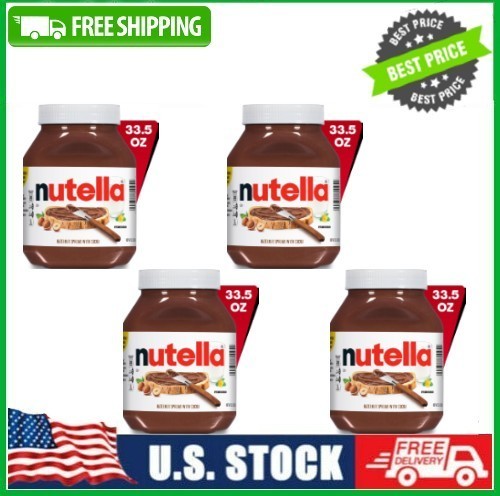 Jar nutella hazelnut spread - jar,