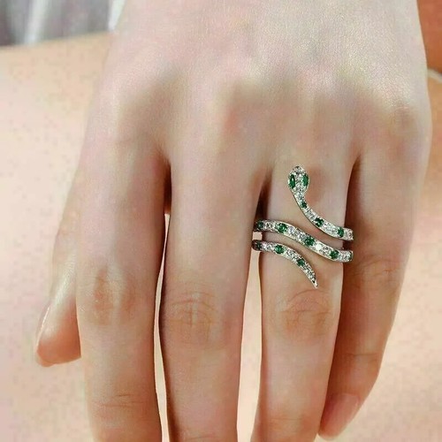 Bague serpent fiançailles - bague, de