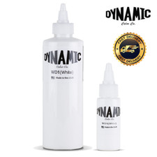 Dynamic Blanc Tatouage Encre -