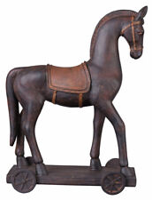 Figurine de Cheval à Bascule Antique Dekopferd Animale Sstyle Cottage