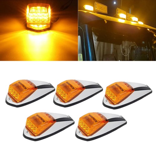 5pcs amber led heavy - heavy, truck