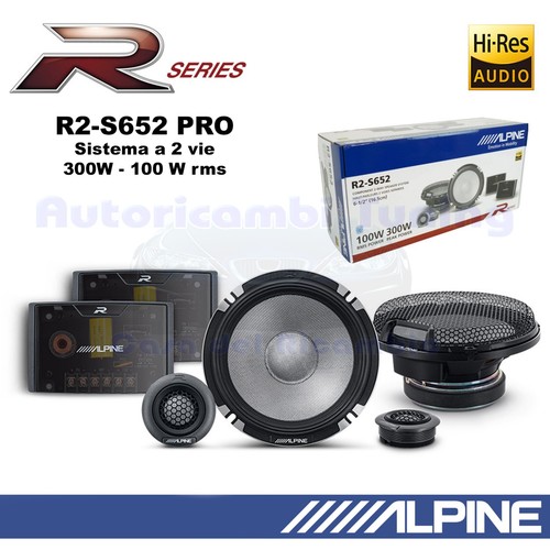 Enceintes alpine s652 pro 2 - r2-s652,