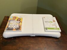Nintendo Wii Fit Balance Board Bundle Wii Fit Game And The Biggest Loser Game !!