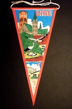 Fanion ancien RIBE Danemark Scandinavie - vintage - en coton