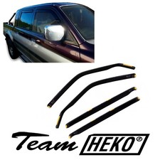 Deflecteurs D'Air / De Vent Pour Mitsubishi L200 1999-2006 5-Portes 4-Pcs