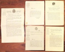 ● Clermont Ferrand lot de 5