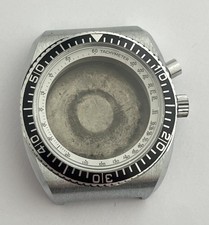 NEUF DE STOCK BOITIER DE MONTRE CHRONOGRAPH VINTAGE @ 38,80 MM @ CHRONO CASE NOS