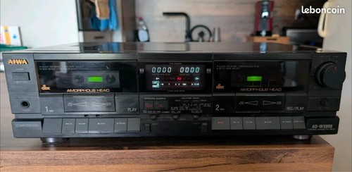 Double cassette aiwa adwx808 - cassette,