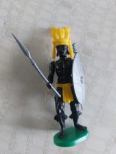 Ancien KINDER montable figurine Guerrier Africain Soldat Milano RP rare EXe n°23
