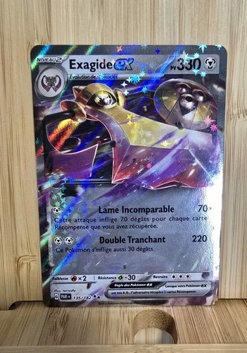 Carte pokémon exagide - pokémon, ex
