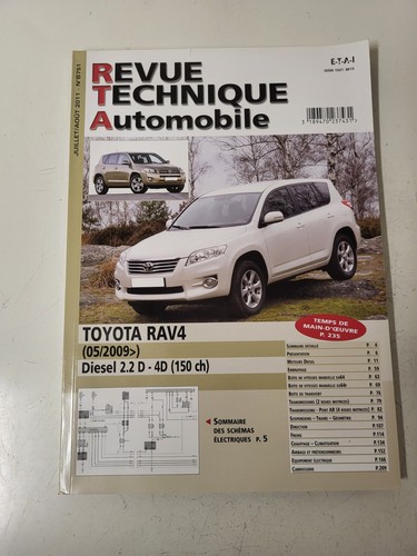 Revue technique automobile - revue,