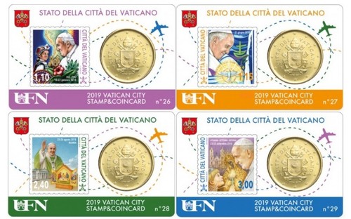 Stamp and coin - stamp,