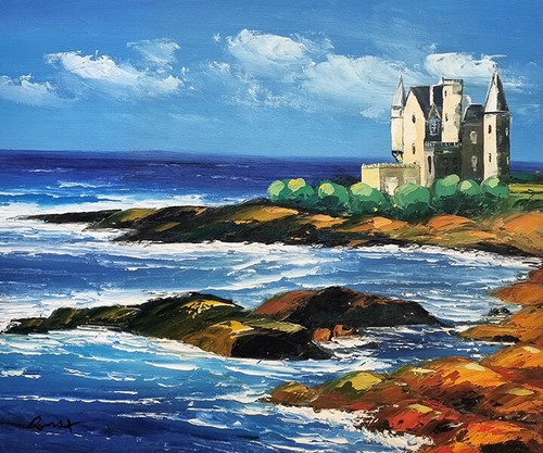 Tableau peinture huile - peinture,