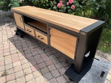 Meuble TV bois & mètal sur