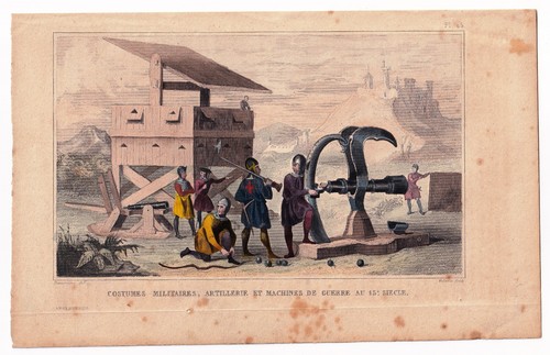 Gravure machine guerre - de,
