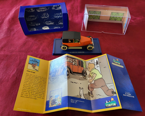 Tintin voiture le crabe - tintin,