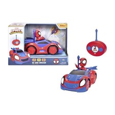 Spidey - Voiture radiocommandée - 17cm - Figurine Spidey incluse