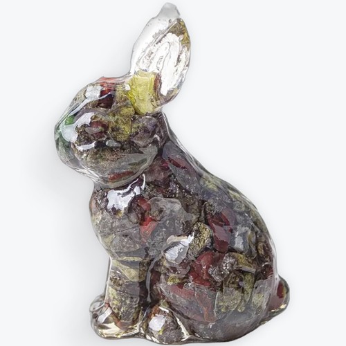 Figurine lapin résine - figurine,