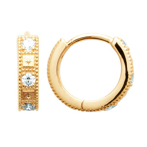 Boucles oreilles créoles - ,