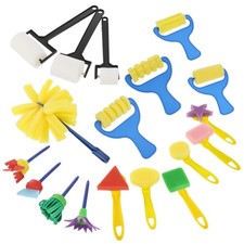  Pinceau Eponge Matériel De Bricolage Pour Les Enfants Kit Peinture