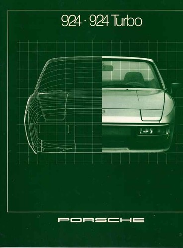 Catalogue brochure porsche 924 - catalogue,