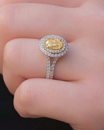 2ct simulé diamant double - simulé,