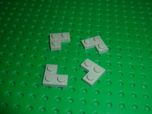 Lego oldgray plate 2x2 - plate,